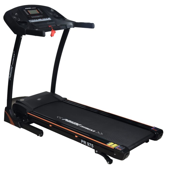 Prime Fitness PR 975 Auto Incline 120 Kg 4 HP DC Motor Treadmill Auto Incline