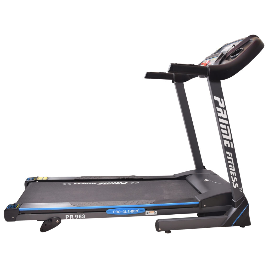 Prime Fitness PR 963 Manual Incline Pro Cushion 120 Kg 4 HP DC Motor